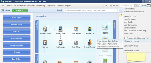 point of sale software quickbooks