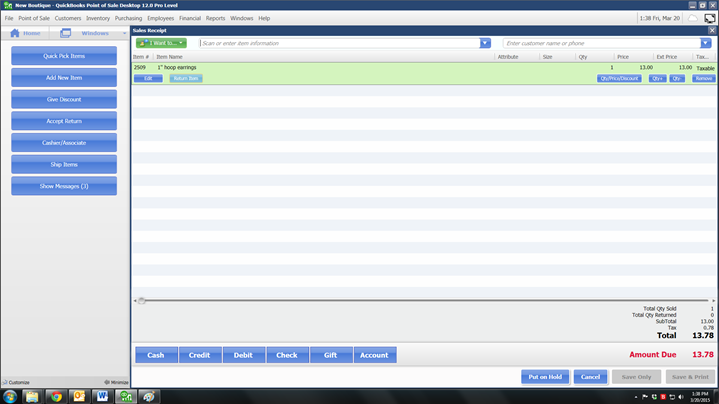 quickbooks point of sale desktop