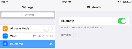 Enable bluetooth page scan что это