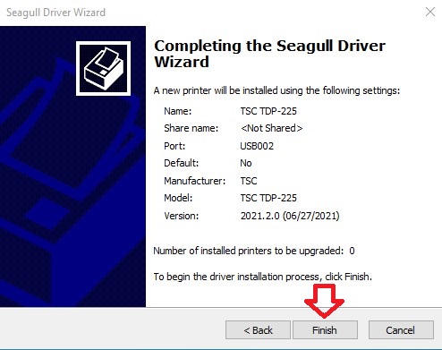 Install a TSC TDP-225 Label Printer (Windows 10) – Individual